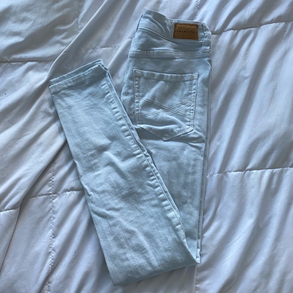 High waisted jeggings